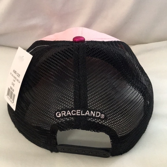 🌸NEW🌸 Elvis Presley Signature Graceland Mixed Media Cap - Picture 10 of 14